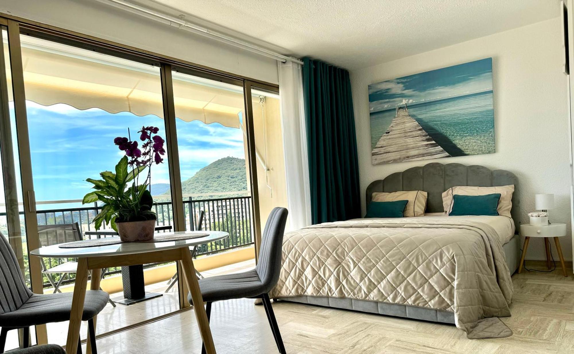 My Resid Appart Cannes Marina Vue Mer Mandelieu Exterior foto